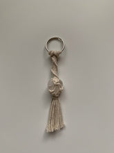 Load image into Gallery viewer, Macrame Crystal Keychains
